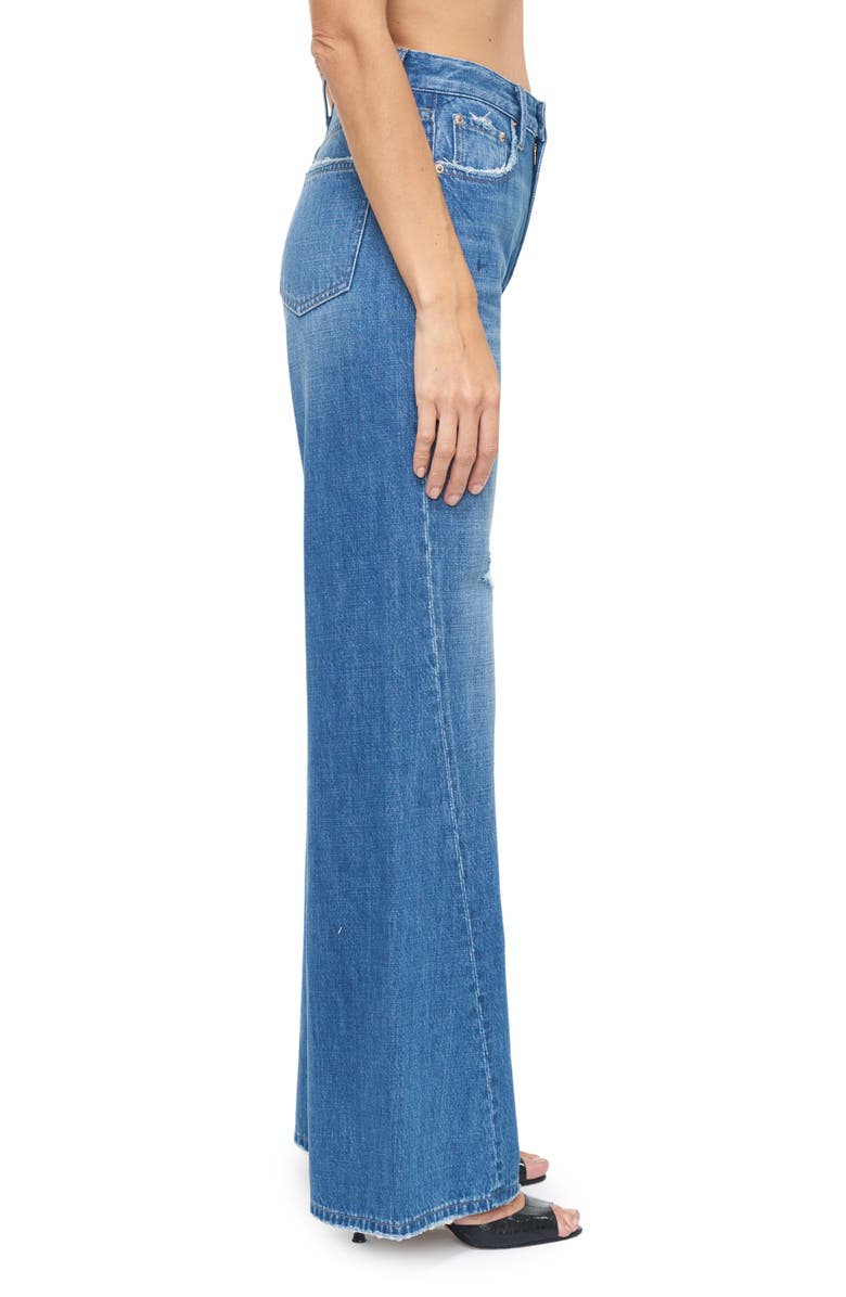 Pistola Ruby High Waist Palazzo Wide Leg Jeans, Alternate, color, 