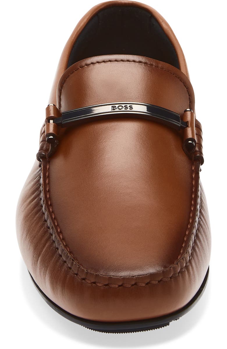 BOSS Noel Horsebit Loafer, Alternate, color, Medium Brown