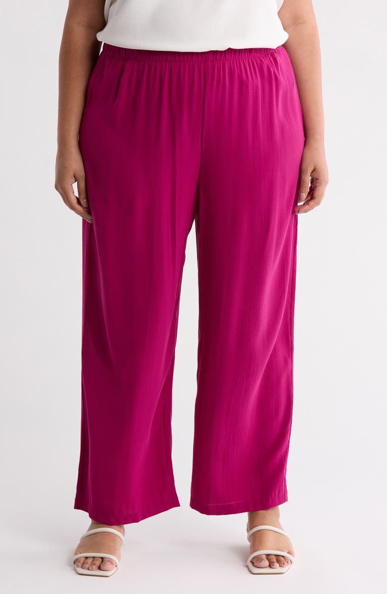EILEEN FISHER Womens Beige Wear To Work Straight leg Pants main image 0