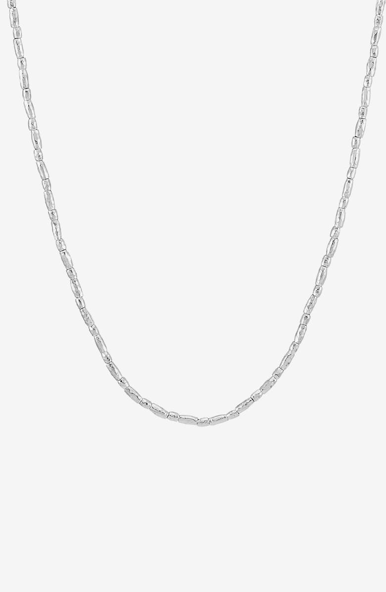 Dower & Hall Rice Nomad Necklace, Alternate, color, Sterling Silver