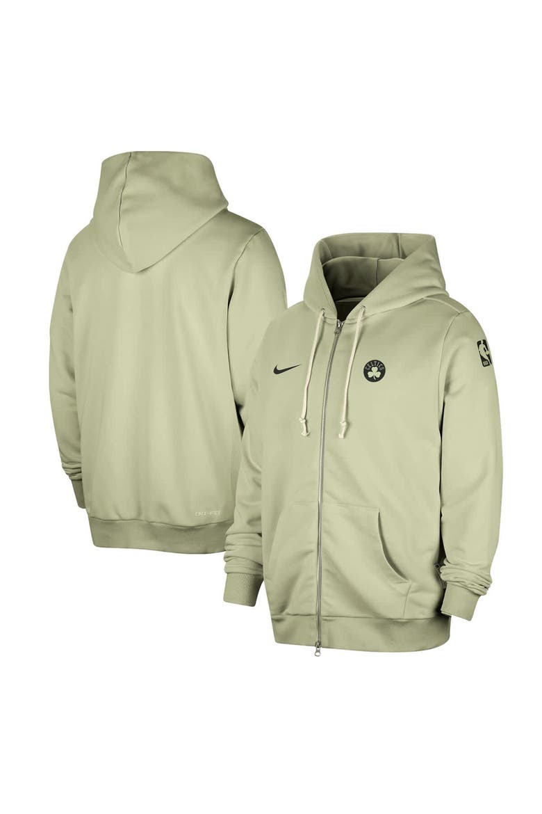 Men's Nike Green Boston Celtics Authentic Standard Issue Full-Zip Hoodie Jacket, Alternate, color, Green