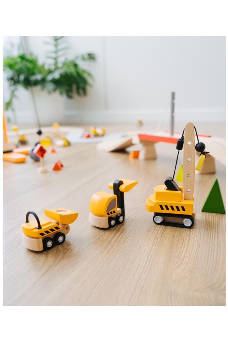 Construction Vehicles Playset, Alternate, color, YELLOW