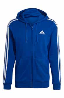 adidas Essentials French Terry 3-Stripes Full Zip Hoodie