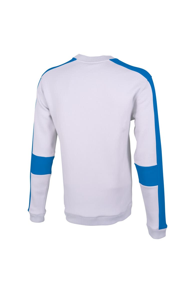 Men's Stadium Essentials White Charlotte FC Half Time Pullover Sweatshirt, Alternate, color, White