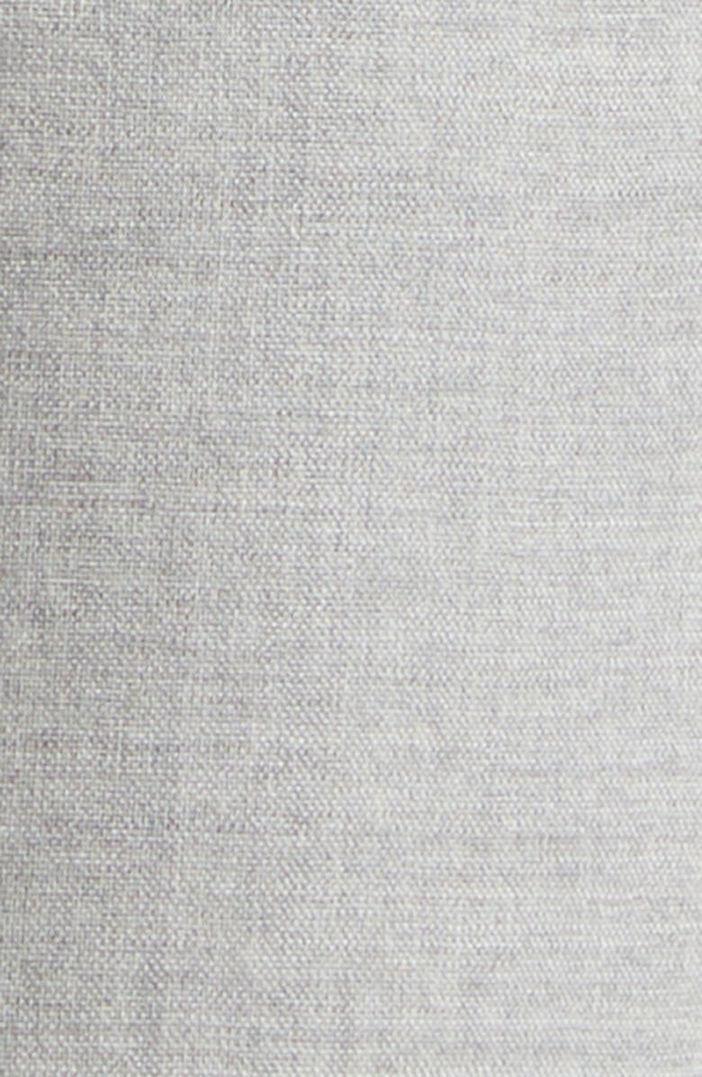 ISAIA Pleated Wool Blend Pants, Alternate, color, Grigio Nuvola