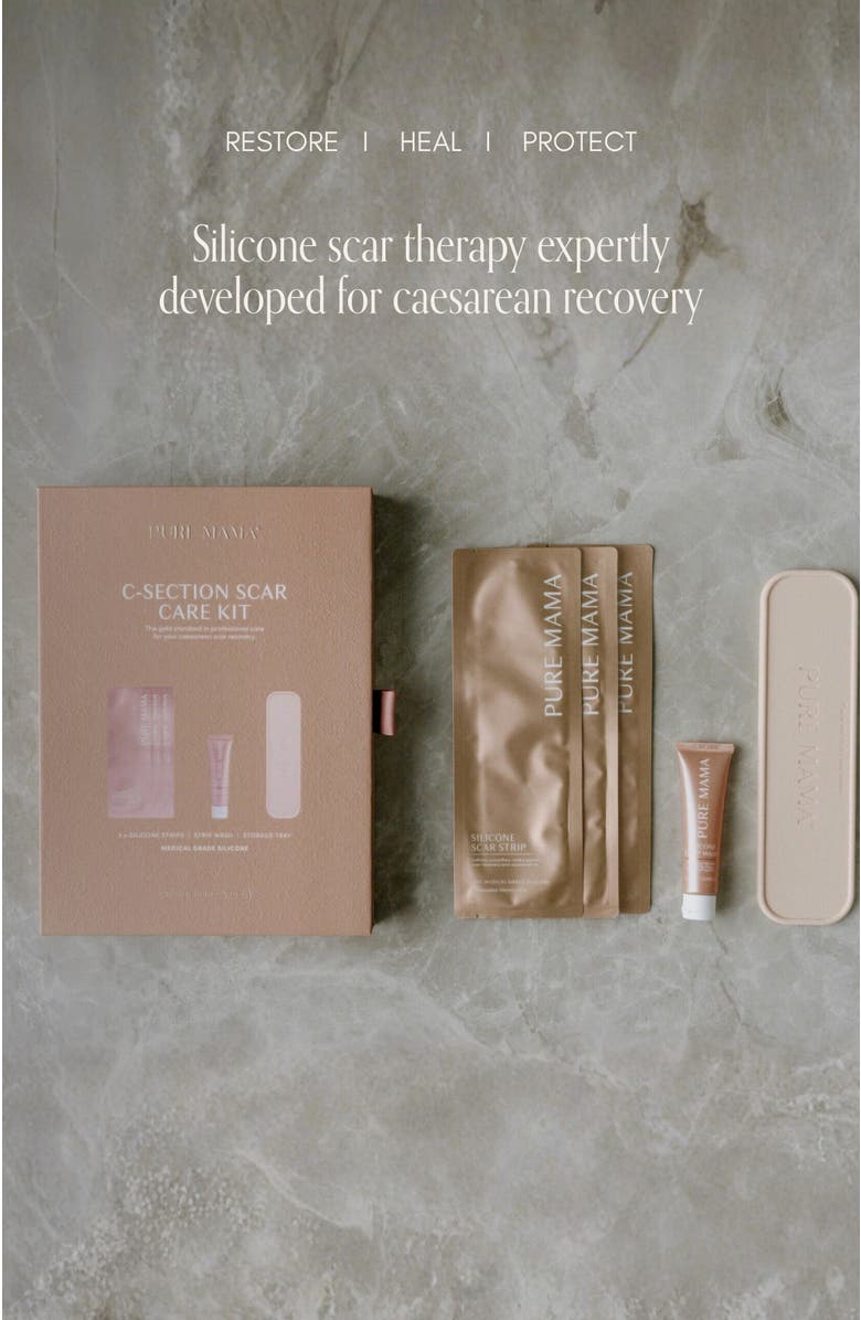 PURE MAMA C-Section Scar Care Kit, Alternate, color, NO COLOR