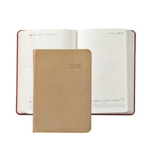 2026 Leather Daily Journal