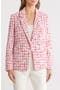 Two-Button Bouclé Tweed Blazer