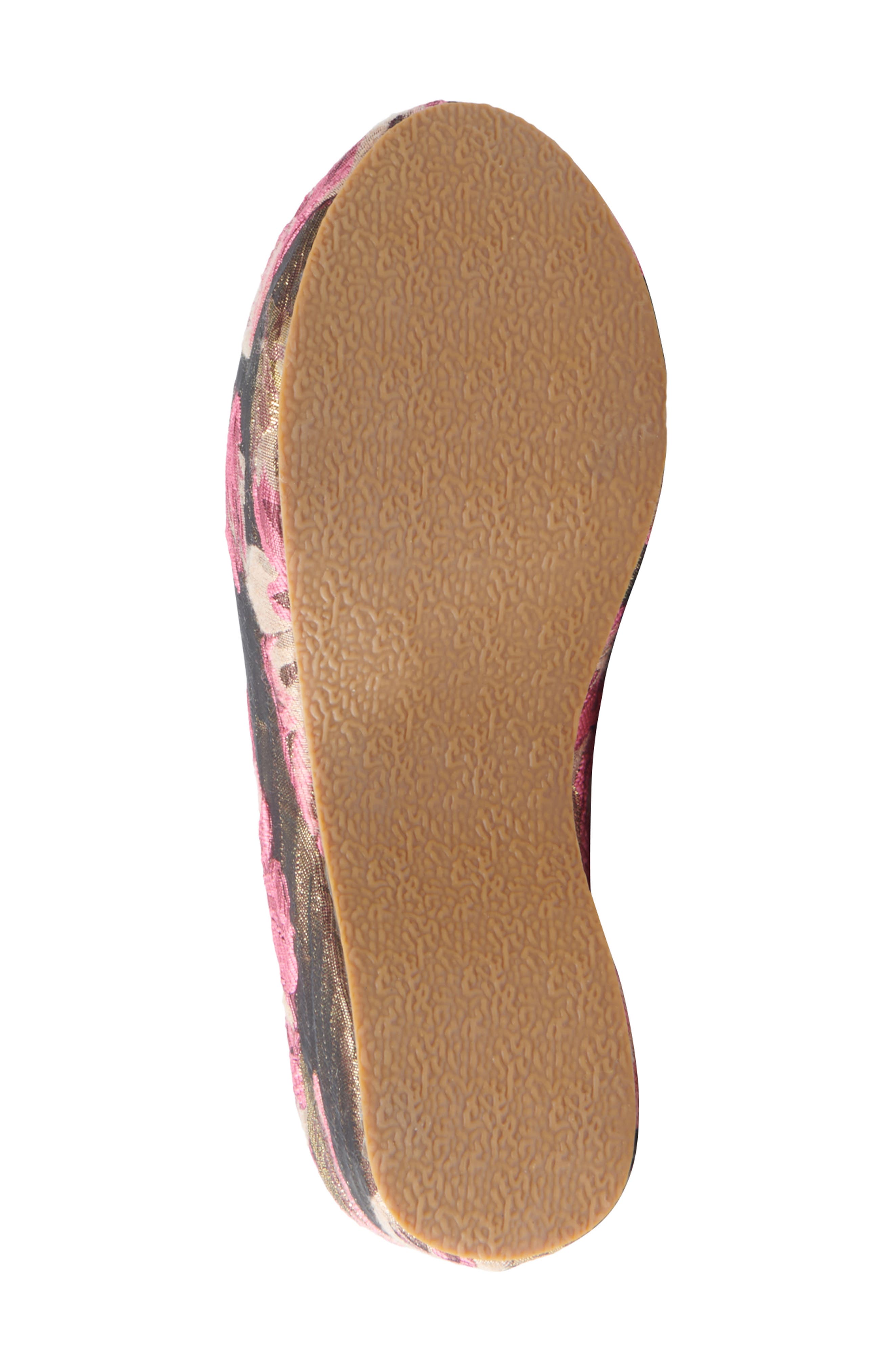 AZALEA WANG Naava Floral Jacquard Clog, Alternate, color, 