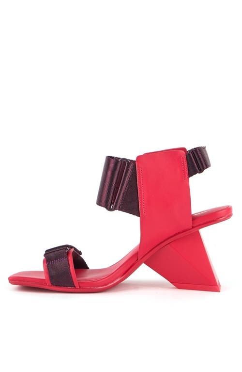 United Nude Rockit Run Sandals In Red