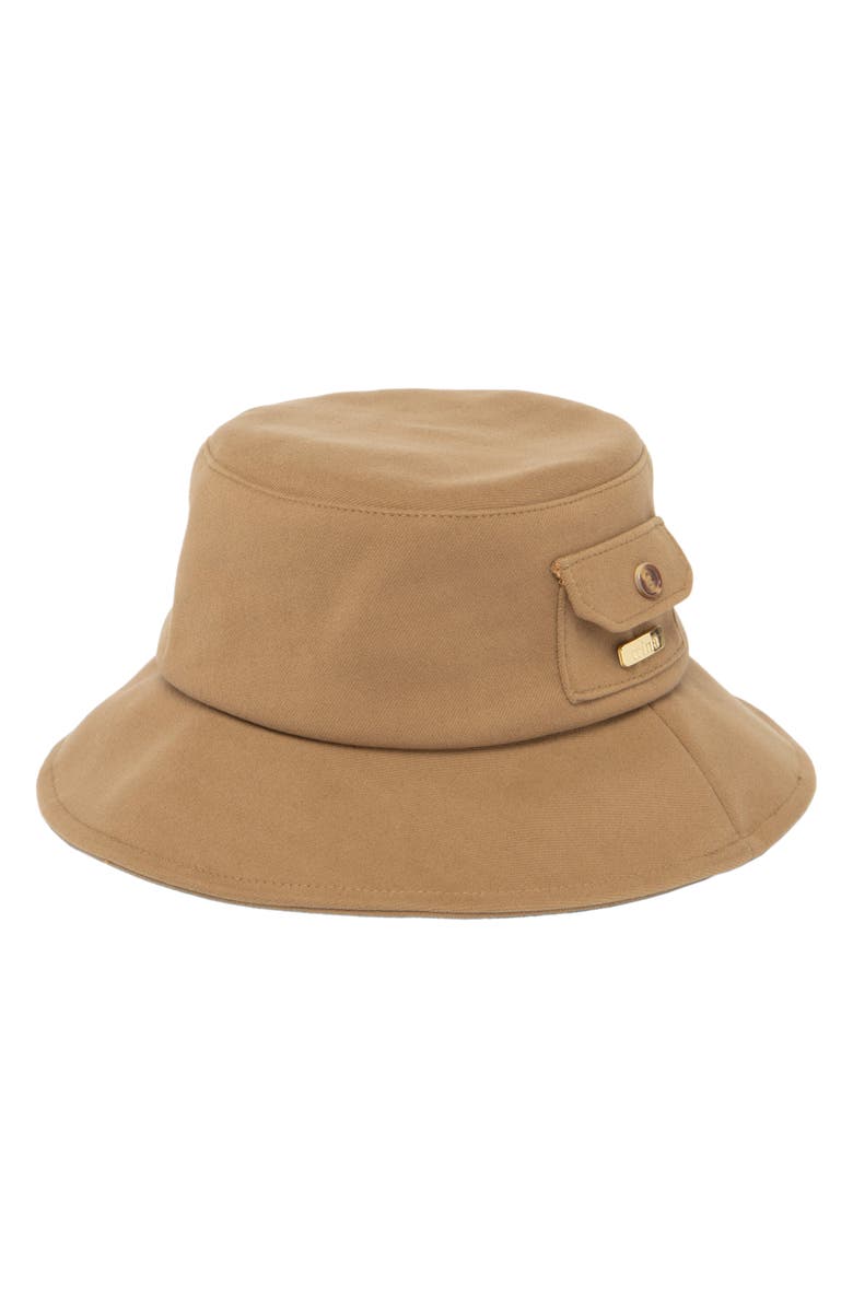 San Diego Hat Pocket Bucket Hat, Main, color, Khaki