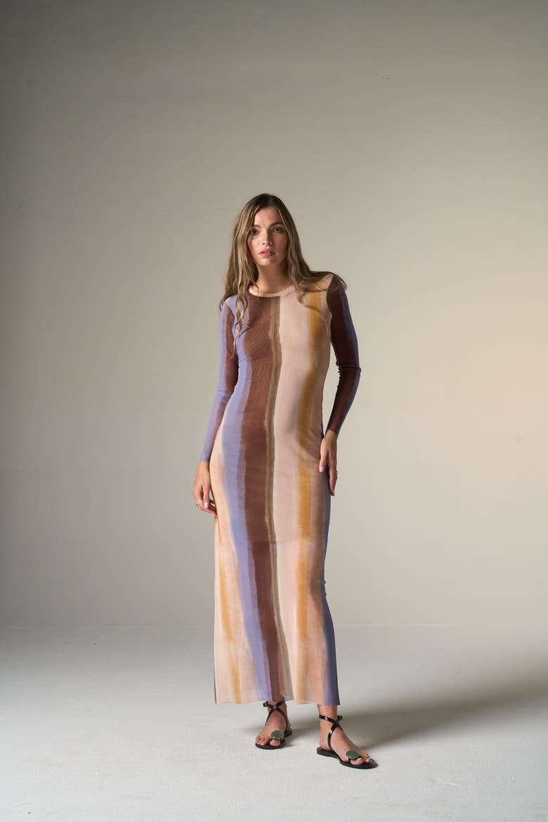 Petra Dress, Main, color, Blue Multi