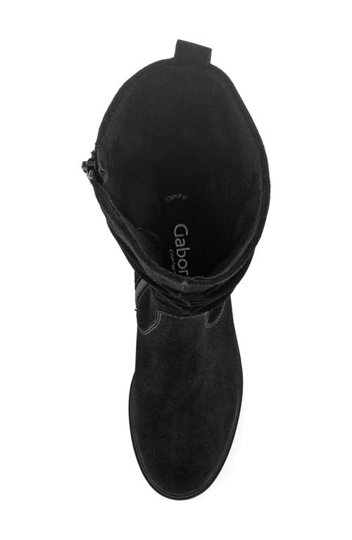 Gabor Slouch Boot In Black