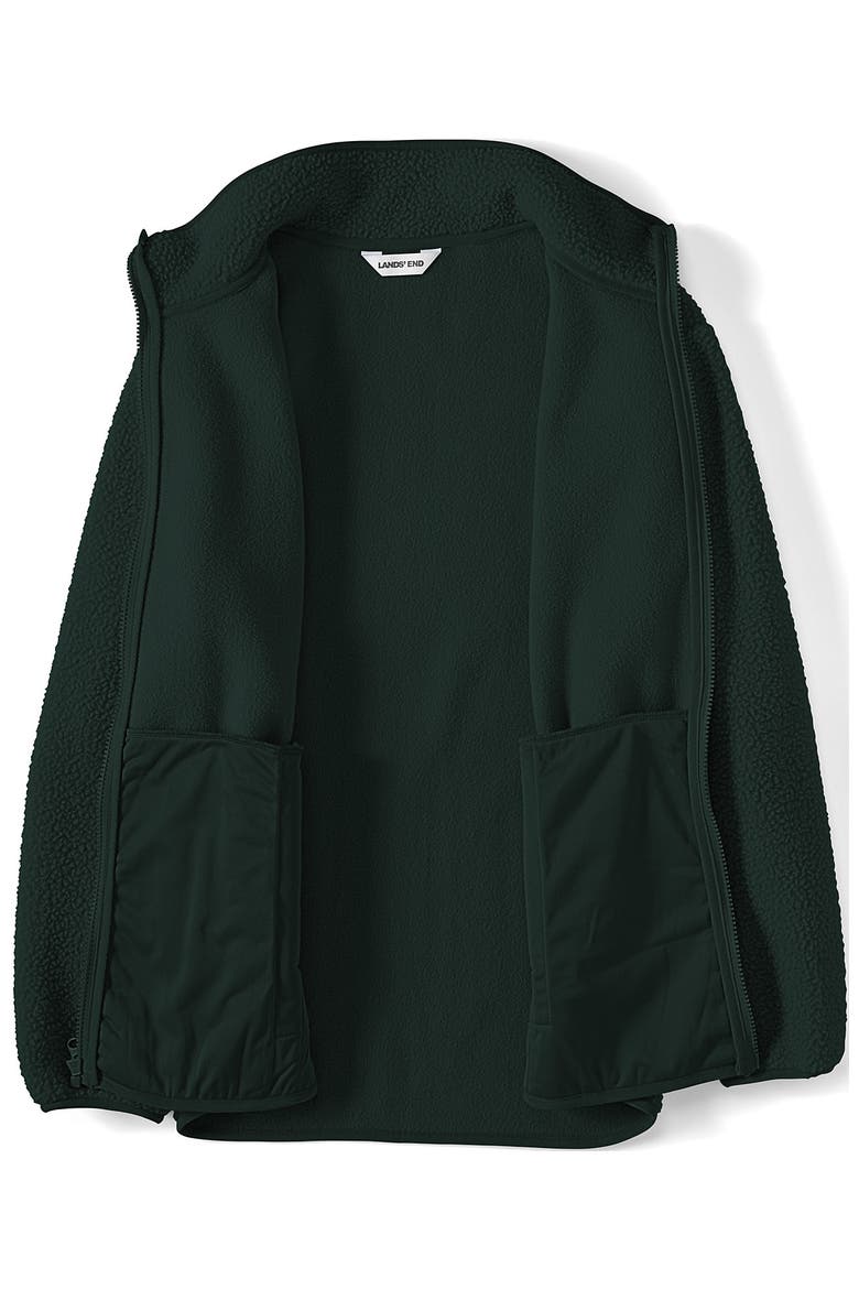 Cozy High Pile Full Zip Fleece Jacket, Alternate, color, Woodland Forest