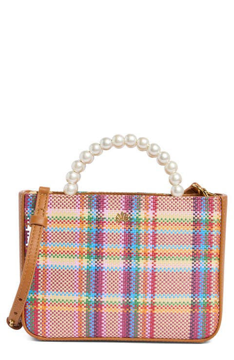 Mini Maya Raffia Tote