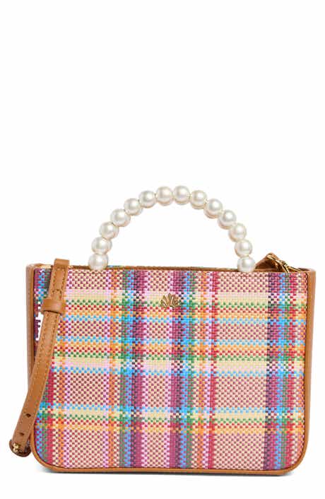 Lele Sadoughi Mini Maya Raffia Tote