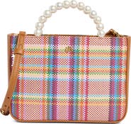 Lele Sadoughi Mini Maya Raffia Tote