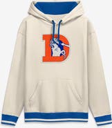FANATICS Men's Fanatics Cream Denver Broncos Chenille Heavyweight Fleece Hoodie