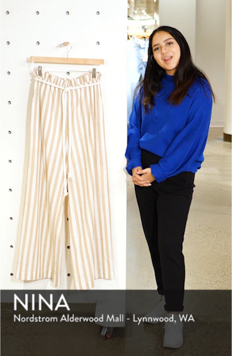 Stripe Wide Leg Pants, sales video thumbnail