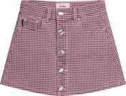 DL1961 Kids' Jenny Houndstooth Miniskirt