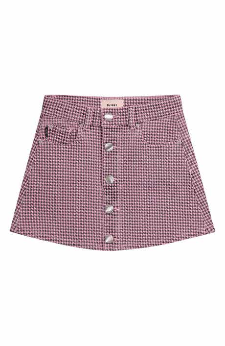 Kids' Jenny Houndstooth Miniskirt