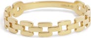 The Lovery Fine Jewelry Square Link Ring
