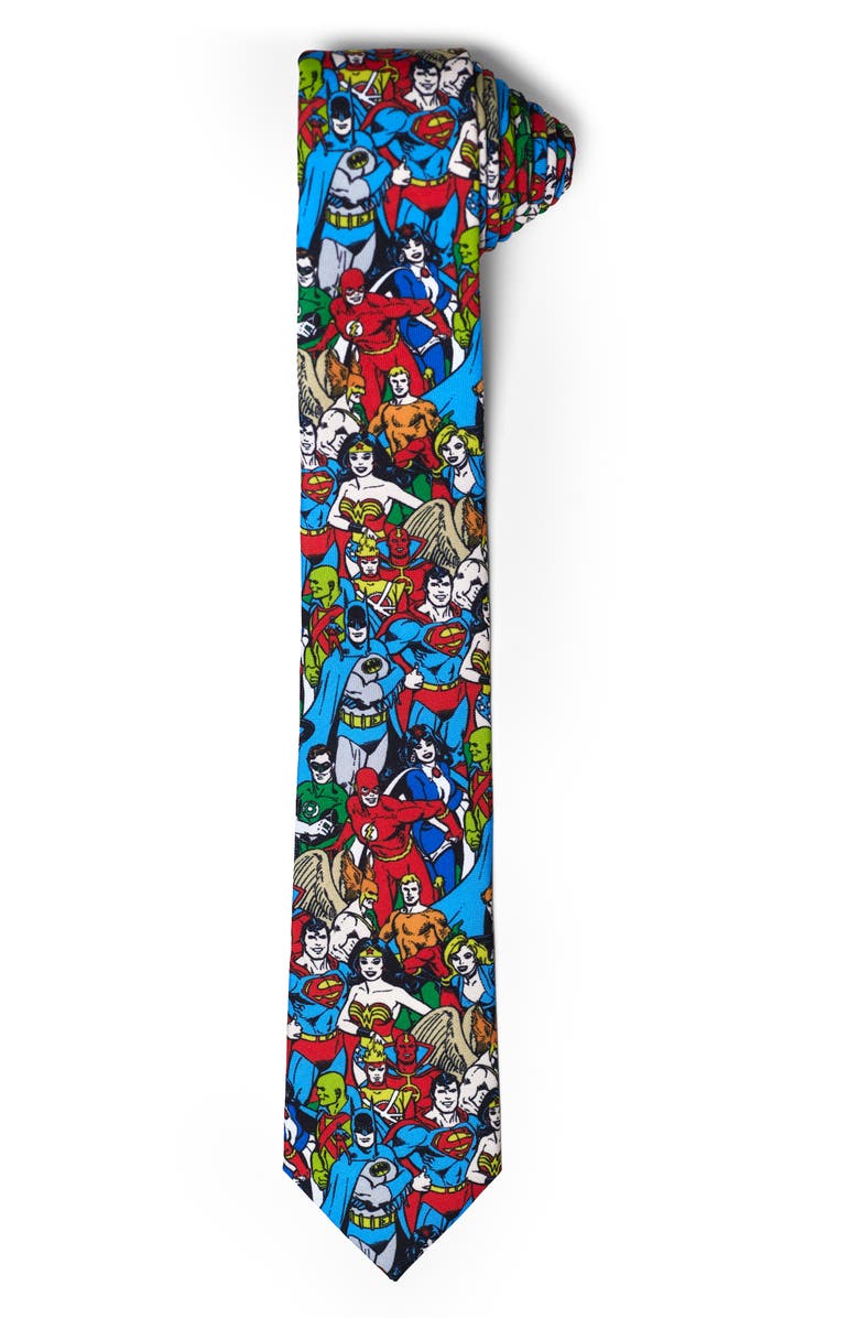 OppoSuits DC Comics Justice League Tie, Alternate, color, 