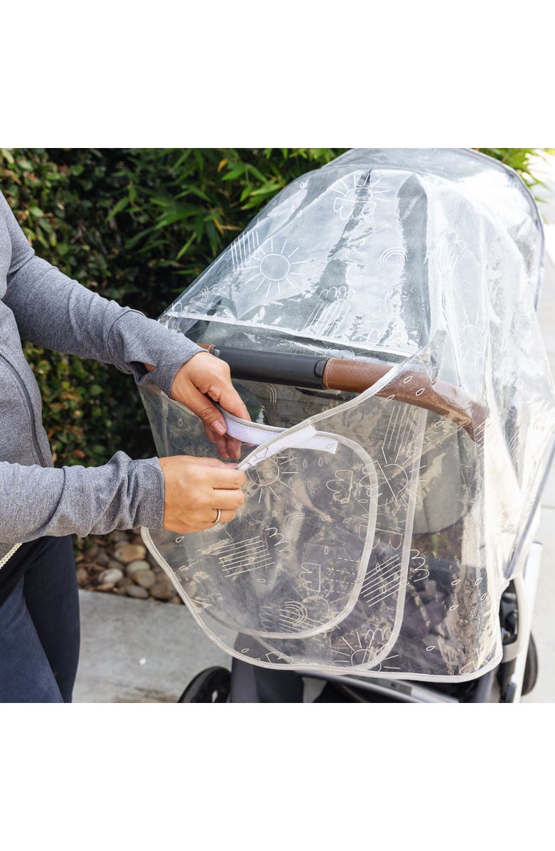 J.L. Childress Deluxe Stroller Rain Cover - Universal Stroller cover, Clear, Alternate, color, Clear