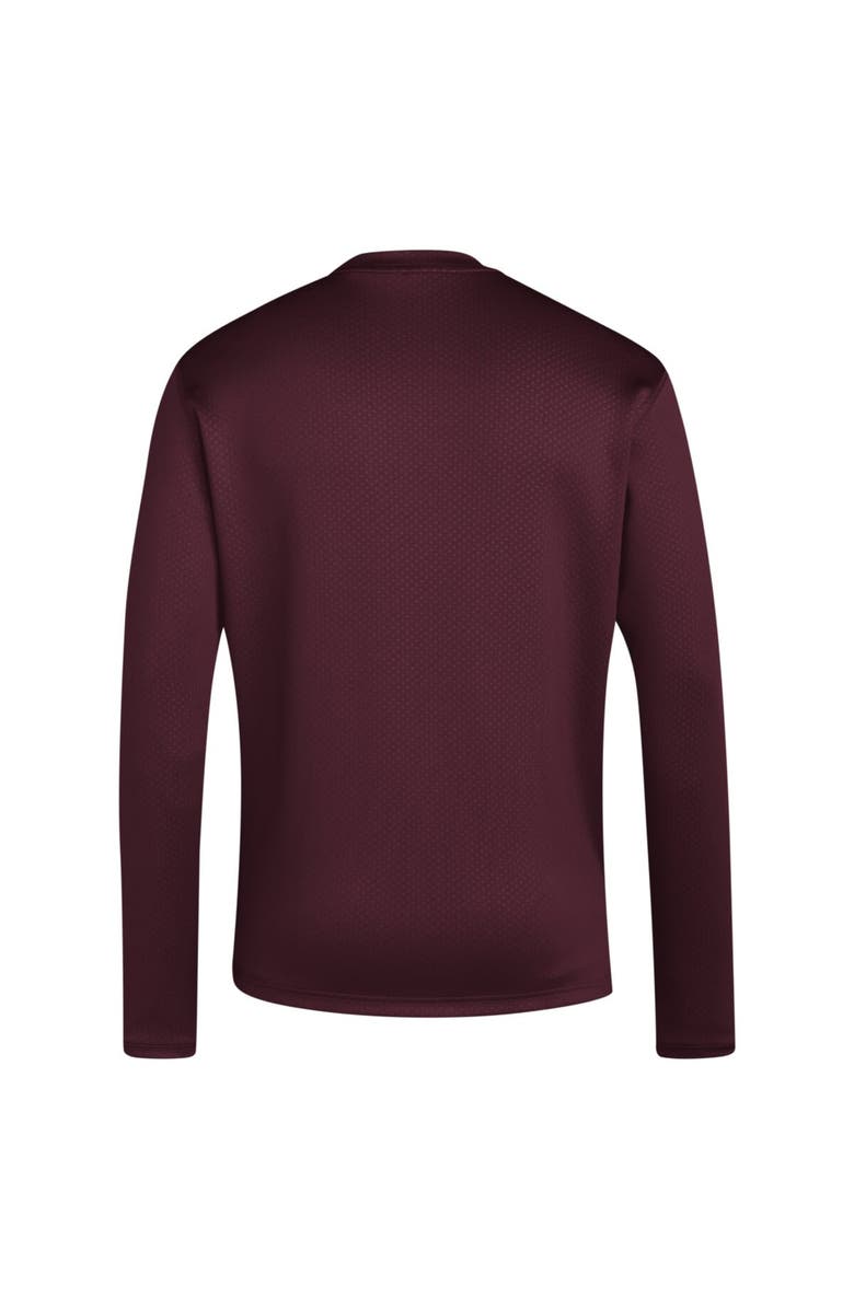 adidas Men's adidas Maroon Arizona State Sun Devils Reverse Retro Baseball Script Pullover Sweatshirt, Alternate, color, Maroon