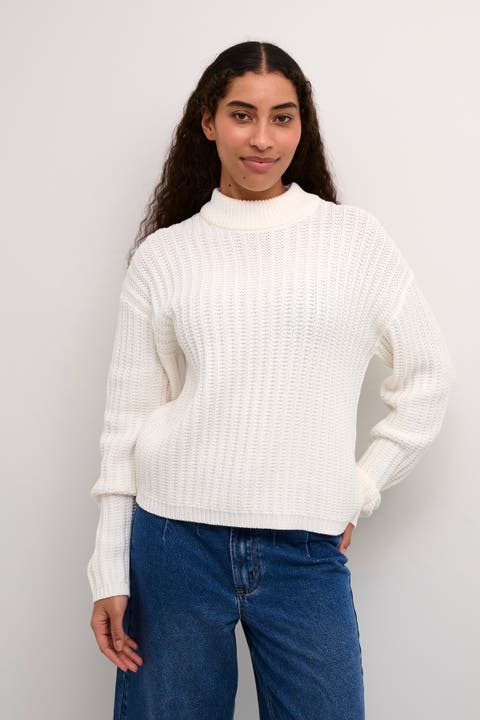 KAbess Crew Neck Long Sleeve Pullover