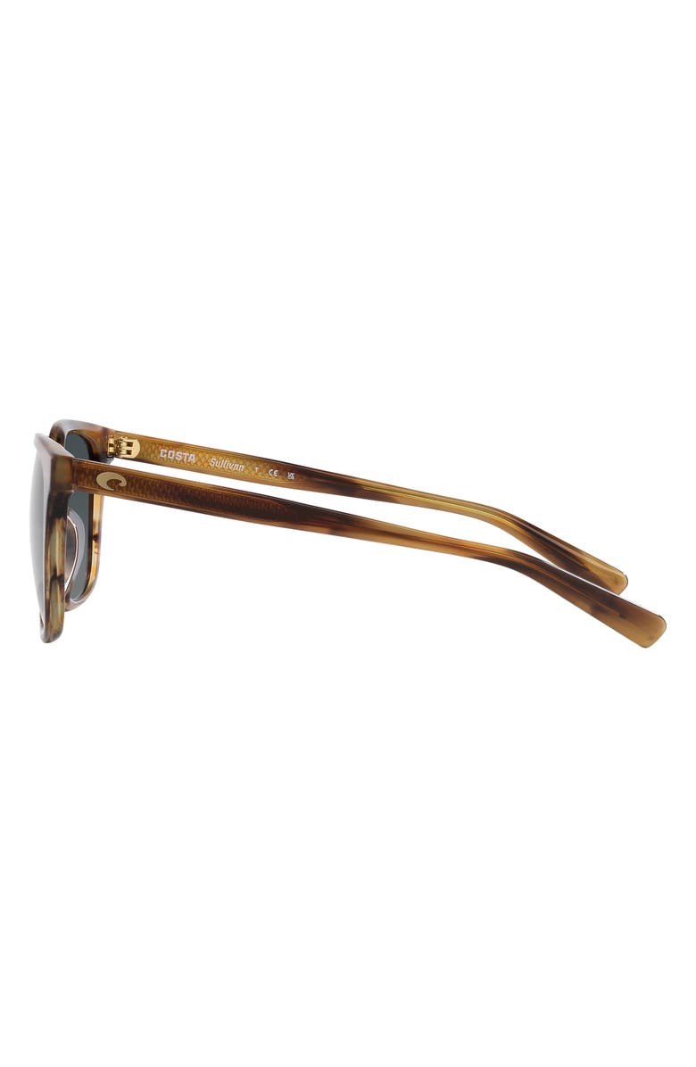 Costa Del Mar Sullivan 53mm Gradient Polarized Square Sunglasses, Alternate, color,