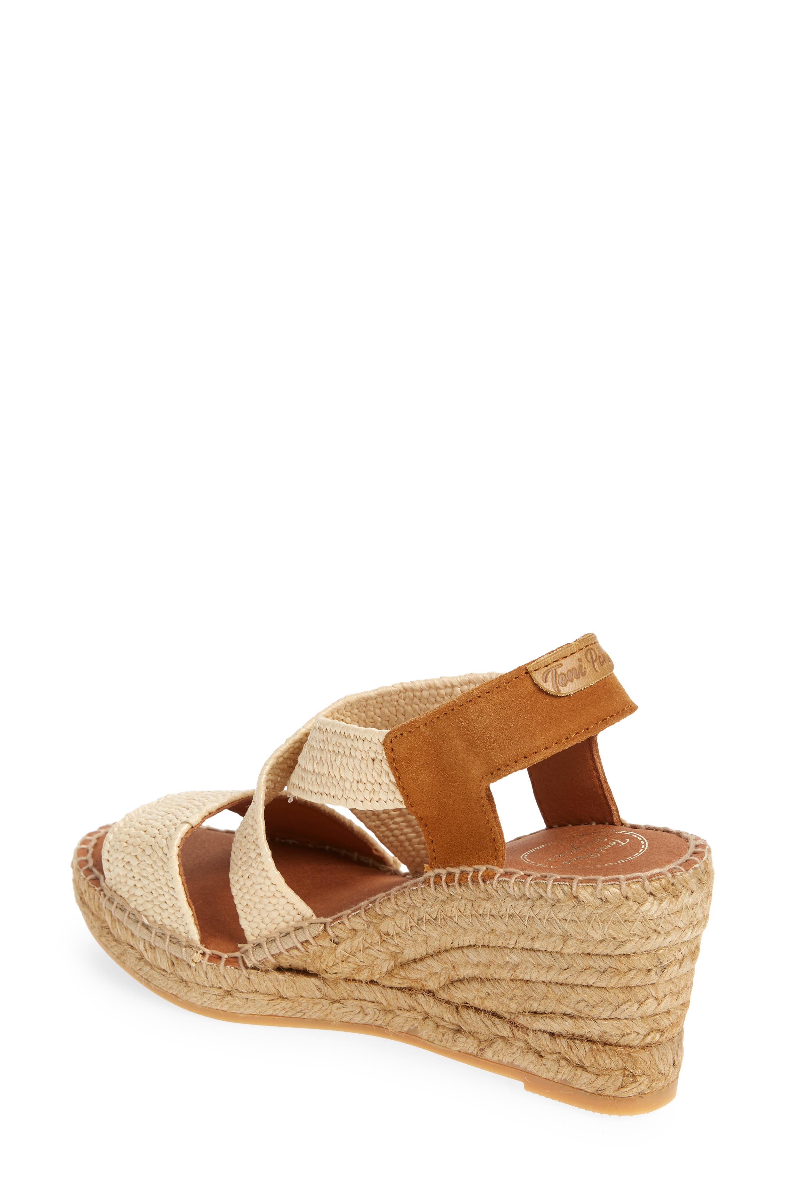 Toni Pons Susa Espadrille Wedge Sandal, Alternate, color, Natural