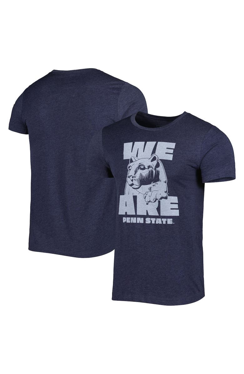 HOMEFIELD Men's Homefield Heathered Navy Penn State Nittany Lions Vintage T-Shirt, Alternate, color,