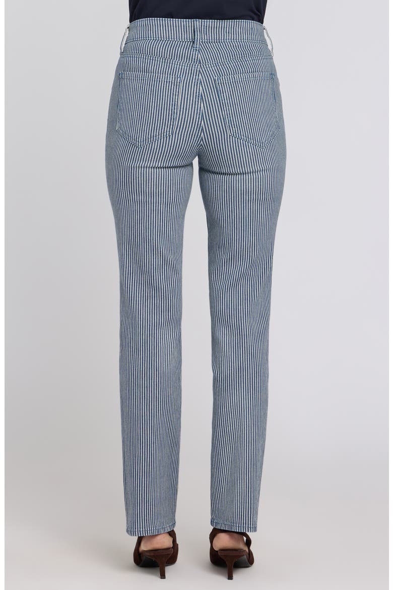 Marilyn Straight Leg Jeans, Alternate, color, MALAGA STRIPE