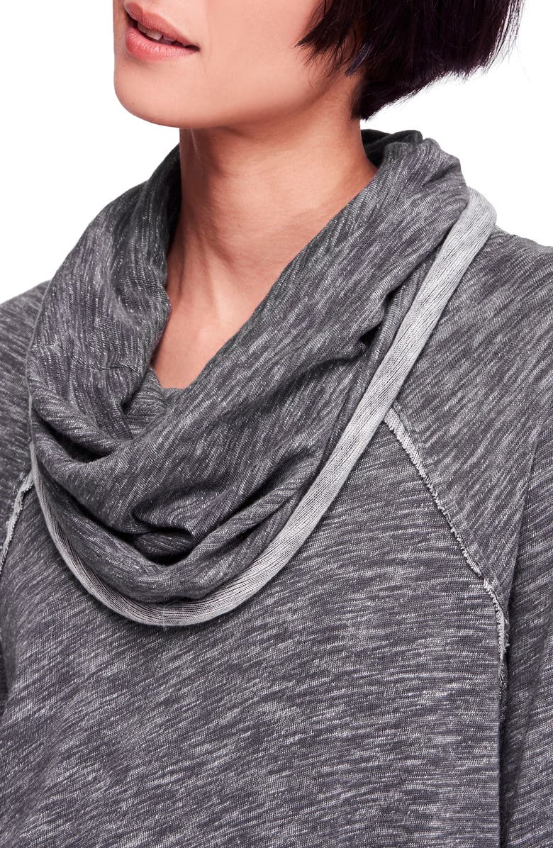 Free People Cocoon Cowl Neck Top, Alternate, color,