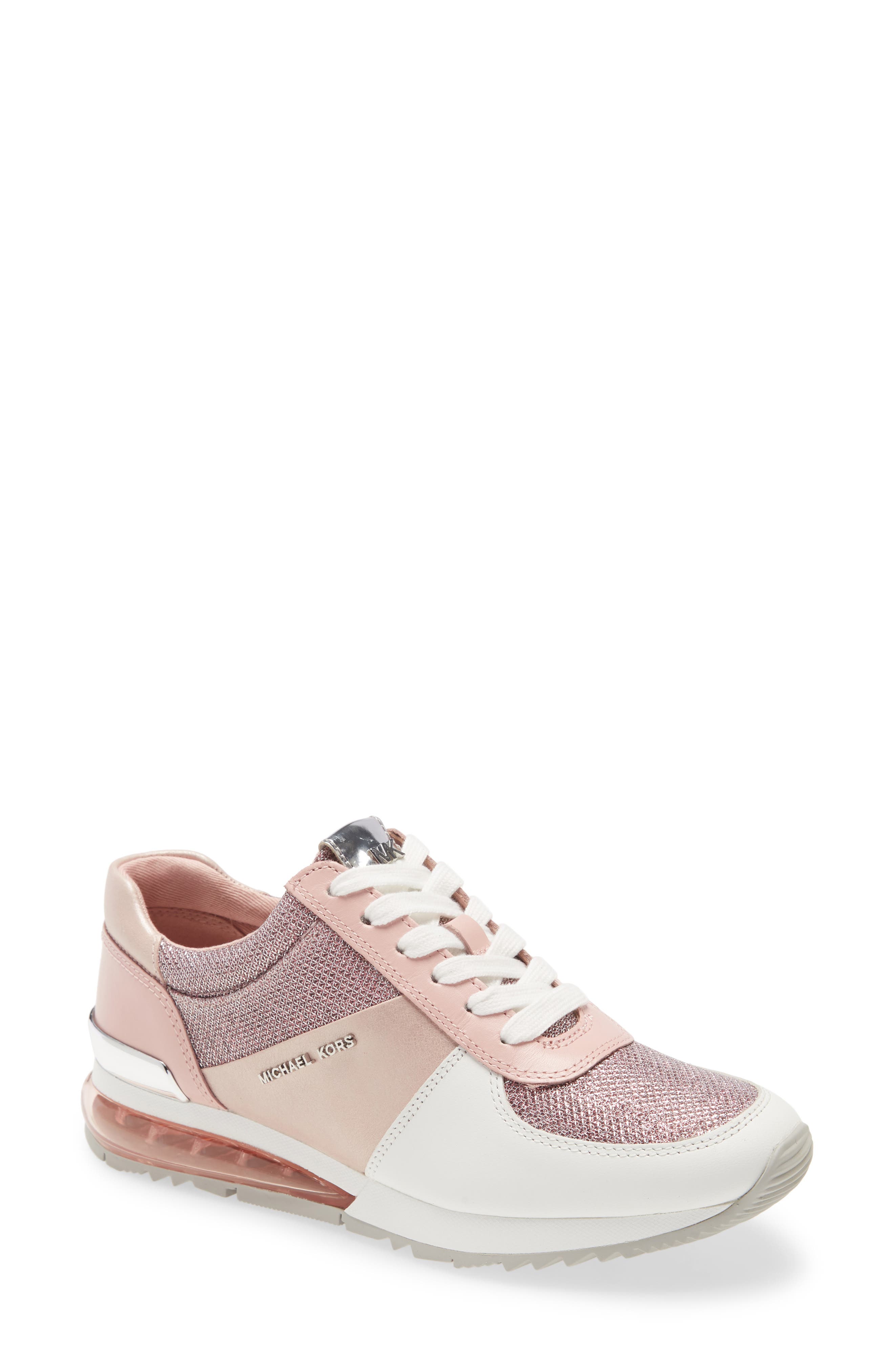 'Allie' Sneaker, Main, color, SMOKEY ROSE