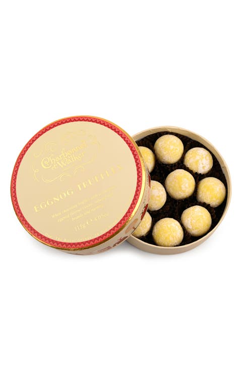 Egg Nog Truffles Gift Box