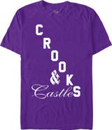 Crooks & Castles Men's Big Bold Script Logo Graphic T-Shirt