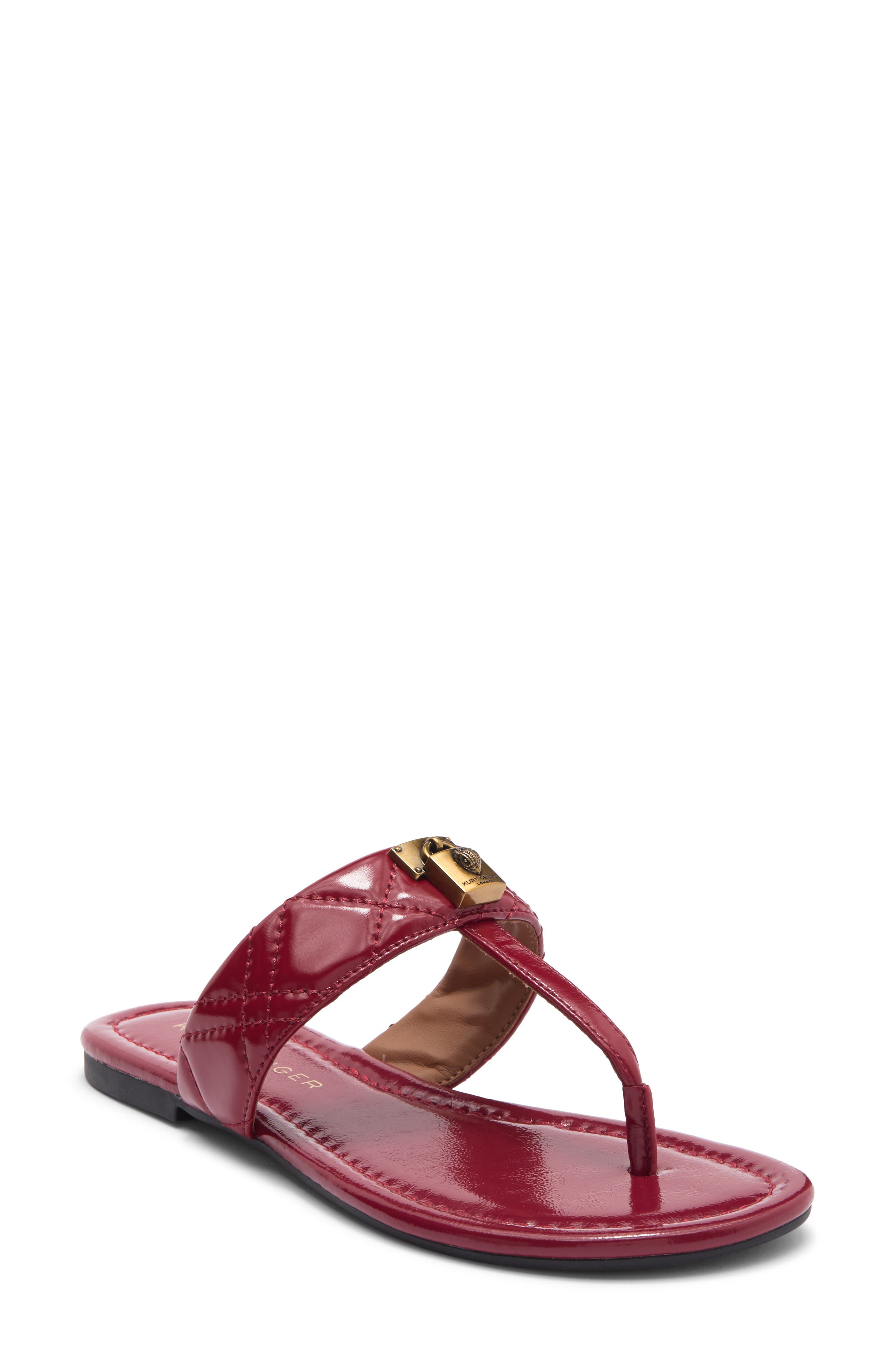 Kurt Geiger London Brixton T-Bar Slide Sandal, Main, color, 