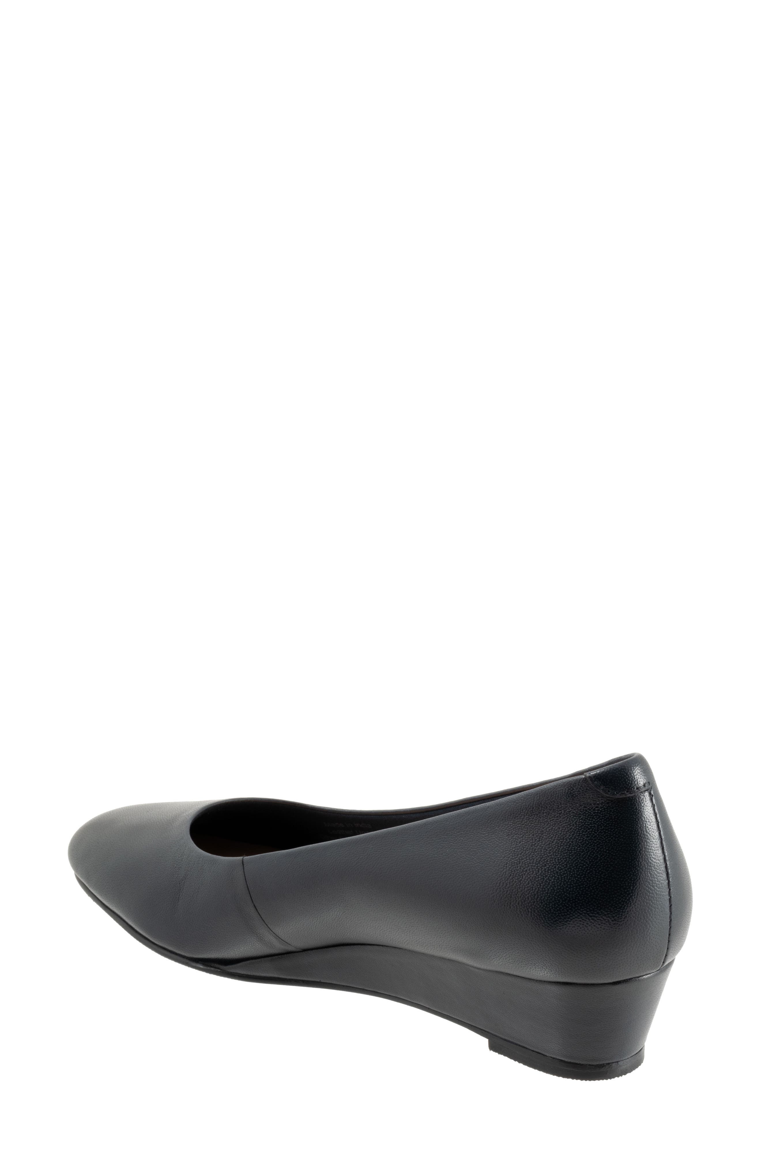 Denisse Wedge Pump, Alternate, color, NAVY