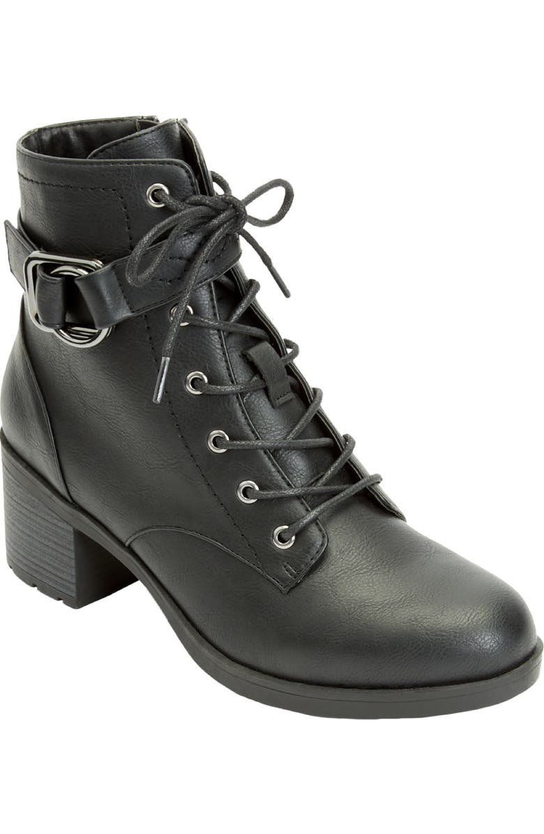 Comfortview The Astrid Bootie, Main, color, Black