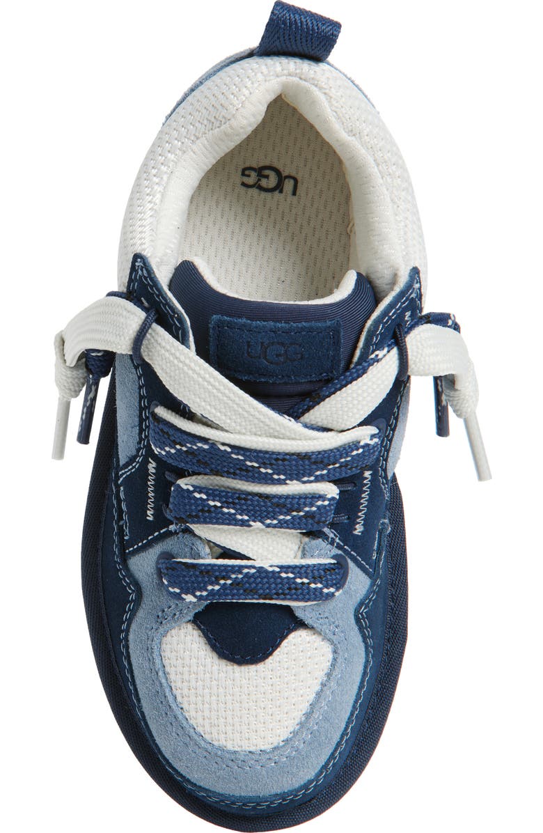 UGG<sup>®</sup> Kids' Lo Lowmel Sneaker, Alternate, color, Deep Ocean / Whale