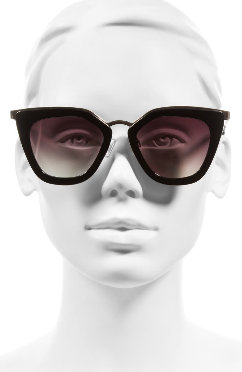 BP. 52mm Cat Eye Sunglasses, Alternate, color, 