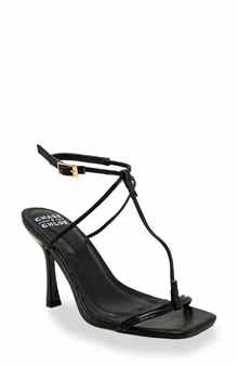 Minimalist Strappy Square Toe Sandal