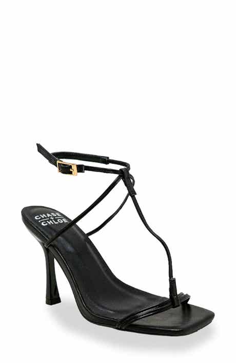 Minimalist Strappy Square Toe Sandal