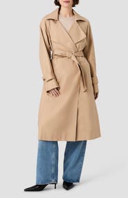 French Connection Relaxed Raglan Trench Coat