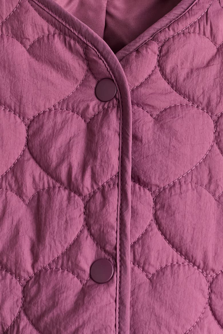 Quilted Jacket, Alternate, color, Heather purple