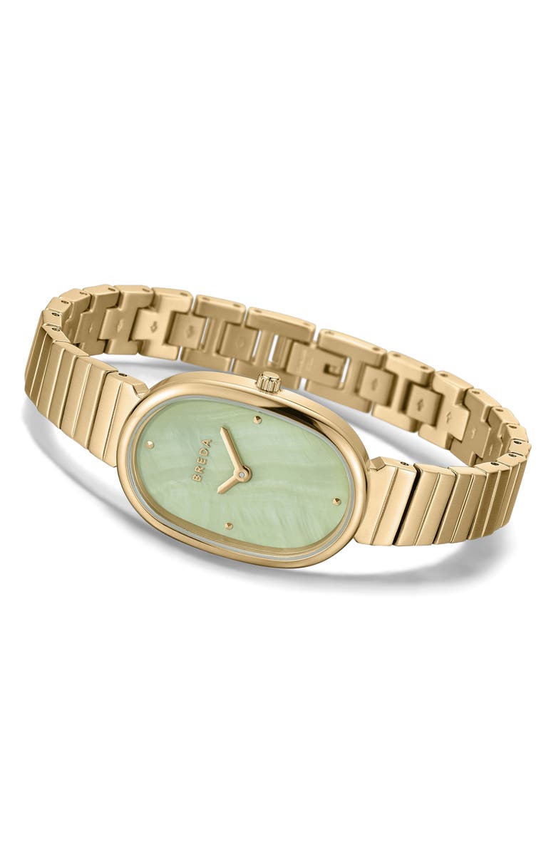 BREDA Jane Bracelet Watch, 23mm, Alternate, color, Gold Plated