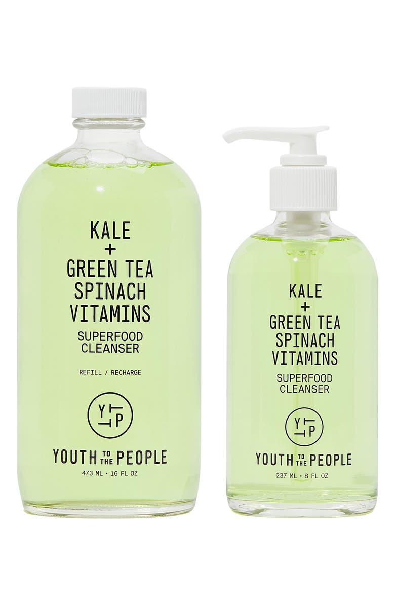 Youth to the People Superfood Cleanser Refill Kit (Limited Edition) $107 Value, Main, color, 