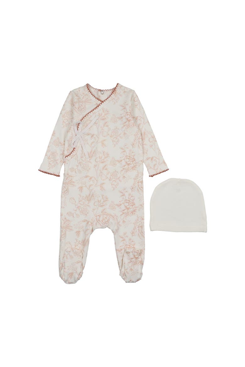 Toile Footie for Baby Girl, Main, color, Pink